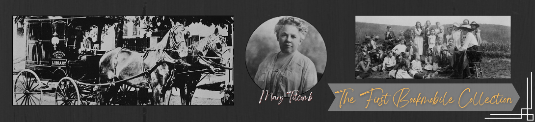 Collage header for the The First Bookmobile Collection